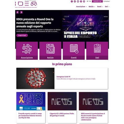 Interactive Digital Entertainment Association – New identity e digital strategy